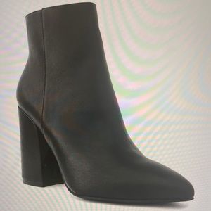Black ankle booties
